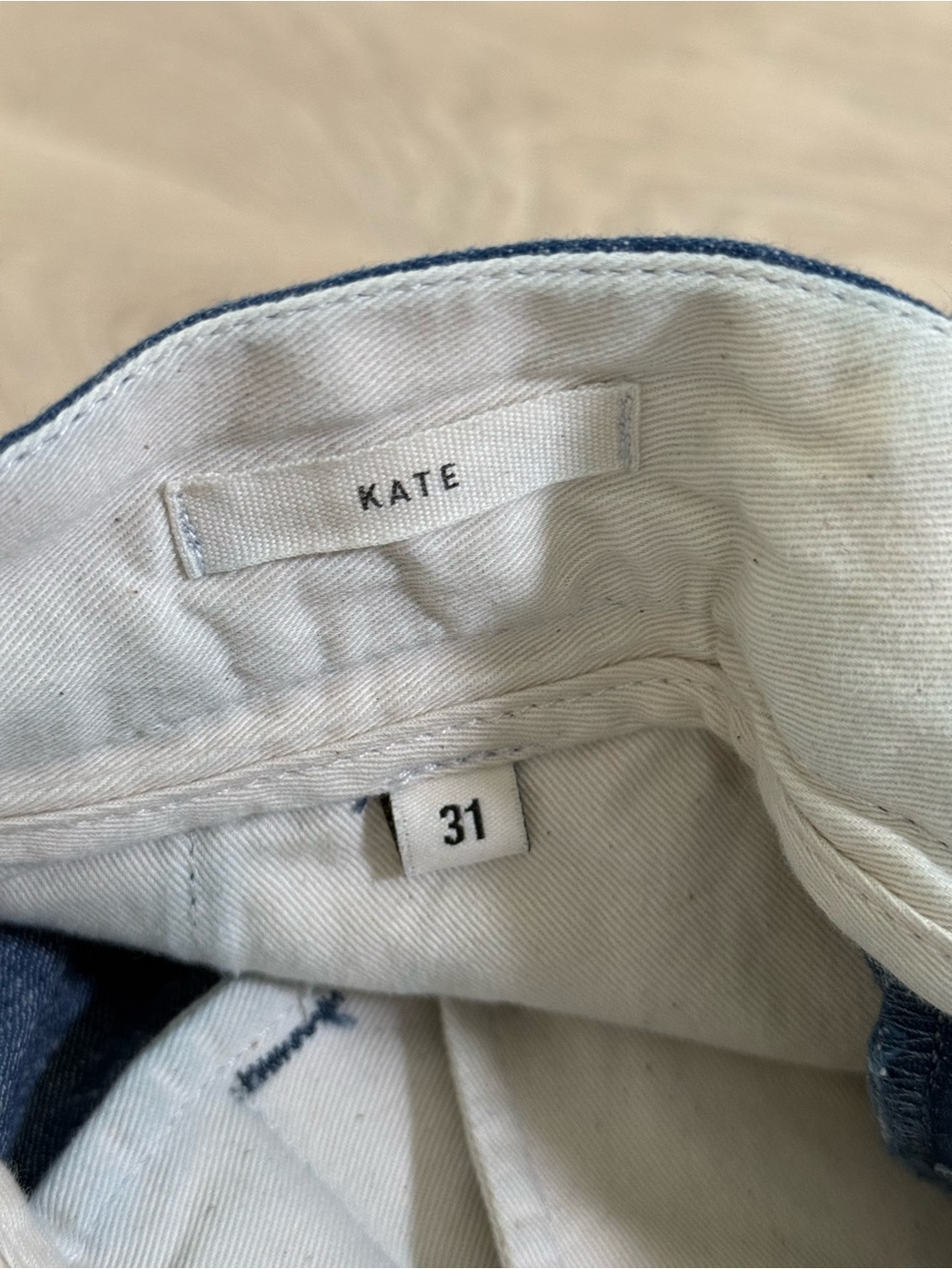 Imogene + Willie Kate Rigid Indigo Trouser Jeans | Classic Blue | 31 - Picture 11 of 14